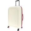 Mandarina Duck LOGODUCK + Trolley Large EXP, Frullato al lampone, 49 cm x 31 cm x 75 cm, Linea iconica policarbonato