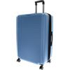 Mandarina Duck Tank CASE Trolley Large EXP, Blu porcellana, taglia unica, Linea iconica policarbonato