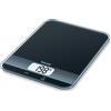 DE LONGHI BEURER - KS 19 BLACK Bilancia Pesalimenti elettronica, Capacita max 5 Kg, Scala 1 gr, con display