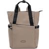 Hedgren Solar Backpack/Tote, Handbag Donna, Beige Pietra, Taglia Unica