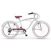 Bici Cruiser MBM HONOLULU Uomo Ruote 26''-Avorio