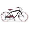Bici Cruiser MBM HONOLULU Uomo Ruote 26''-Nero