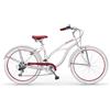 Bici Cruiser MBM HONOLULU DONNA Ruota 26"-Avorio