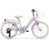 Bicicletta MBM UNISEX Primavera 20'' 6v-Viola