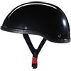 YHIY Adulti Metà Aperto Faccia Casco da Motociclista Scodella Caschi Cromwell Casco Moto Demi-Jet per Donna Uomo Motorcycle Helmet ECE Omologato per ciclomotore Chopper Scooter B,56-60CM