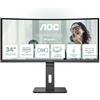 AOC CU34P3CV Monitor PC 86,4 cm (34\") 3440 x 1440 Pixel UltraWide Quad HD LED N