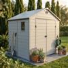 MIlani Home UTILITY - casetta in resina da giardino porta attrezzi