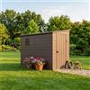 MIlani Home TOOL - casetta in resina da giardino porta attrezzi