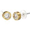 Sanico BJT383 ORECCHINO QUEEN ISABEL 6MM GOLD PLATED