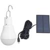 plplaaoo Led Esterno Con Pannello Solare,Lampadina Crepuscolare Da Esterno,Lampada Di Emergenza Impermeabile Ricaricabile Da 1,8 X 2,4 Pollici Con Gancio,Funzionante 6-10 Ore Per L'Illuminazione Domestica
