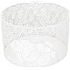FTVOGUE Paralume Paralume per Lampadine E14 E27 Paralume Moderno a Tamburo per Lampadari Lampada da Tavolo e Lampada da Terra (Bianco)