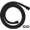 Hansgrohe Isiflex 28272670 - Tubo flessibile per doccia, 1,25 m, colore: Nero opaco, 1,25 m