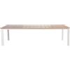 Huspert Set tavolo allungabile effetto polywood e 6 sedie grigio