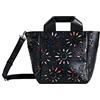 Desigual Bols_Dandelion Valdivia, Shopping Bag Donna, Nero, Taglia Unica