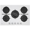 Candy CVG74WTW - Piano cottura a gas, n° 5 Fuochi, 75 cm, Bianco