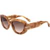 MARC JACOBS MJ 1099/S Occhiali da Sole, Marrone/Marmo, 60 Donna