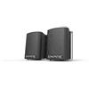 EMPIRE WALL 250 MIC CASSE AMPLIFICATE 250 W CON INGRESSO MICROFONICO JACK 6.3mm