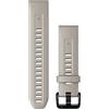 Garmin Cinturino Originale fēnix 5S, 6S, 7S o Instinct 2S, 20mm, QuickFit, Silicone, Light Sand