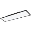 Eglo connect.z Smart Home Led pannello Salobrena-Z, L x L 120 x 30 cm, ZigBee, app e controllo vocale, colore della luce regolabile, dimmerabile, lampada da soffitto in alluminio nero