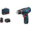 Bosch Trapano Avvitatore a Batteria Bosch Modello GSB 12V-15 Professional 2 BATT. 2,0AH