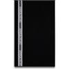 Emporio Armani unisex. EX000018_AF12333 Asciugamano da spiaggia in spugna con nastro con logo nero, Cotone, Beachwear