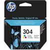 HP Cartuccia d'inchiostro originale N9K05AE#301 Nero Multicolore