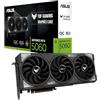 ASUS TUF Gaming NVIDIA GeForce RTX 5060 OC Edition, Scheda Grafica Gaming da 8 GB GDDR7, 128 Bit, PCIe 5.0, 1 HDMI 2.1, 3 DisplayPort 2.1, Software GPU Tweak III, Nero, TUF-RTX5060-O8G-GAMING