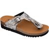 SCHOLL H.F. SHOES ITA. SpA Greeny Flip-Flop 2.0 Argento Multicolore Tg.36 Scholl