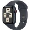 Apple Watch SE GPS + Cellular 44mm Alluminio Nero Cinturino Sport Midnight
