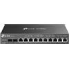 TP-Link Omada ER7212PC Router Gigabit Ethernet 10 porte LAN 8 PoE 2 SFP Nero