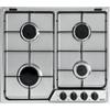 De'Longhi YAF 46 ASV Piano Cottura Gas 4 Fornelli da Incasso 60 cm Acciaio Inox