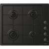 Candy Piano Cottura a Gas 4 Fuochi 60cm Nero da Incasso CHW6LBB