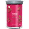 Yankee Candle Signature Candela in Tumbler Grande Red Raspberry 100 Ore