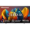 Hisense 100E7NQ TV 2,54 m (100) 4K Ultra HD Smart TV Wi-Fi Grigio 400 cd/m²