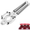 Westmark Apriscatole per Coperchi a Vite Fino a 10 cm di Diametro, Lunghezza: 26,3 cm, Acciaio Inox, Glory, Argento, 18382270