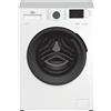 BEKO MWUXS71282AI/IT Lavatrice 7kg Slim, Classe A, 1200 giri, Vapore, motore Inverter