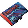 SanDisk Gameplay 128GB scheda microSD, Micro SD per mobile gaming/console portatili, fino a 190 MB/s, AAA-/3D-/VR-Grafik, 4K-UHD-Videos, A2, U3, V30