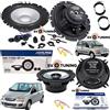 Alpine Evotuning Kit 6 Casse Altoparlanti ALPINE Anteriori e Posteriori per Fiat Multipla