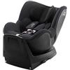 BRITAX RÖMER Seggiolino Auto DUALFIX PLUS Girevole a 360°, con Inserto Neonato e Sistema di Fissagio ISOFIX, Bambini da 40-105 cm (i-Size), dalla Nascita fino ai 4 anni, Midnight Grey