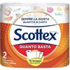 KIMBERLY CLARK ITALIA SCOTTEX QUANTO BASTA CARTA DA CUCINA 2 ROTOLI