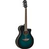 Yamaha APX600 OBB Chitarra Acustica Elettrificata Cutaway Oriental Blu Burst