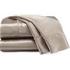 MARTEX Set di lenzuola, poliestere, oro, king size
