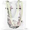 Bonamaison Carry-On Luggage, Borse di Tela Canvas, Multicolore TRGCTB110218X3440