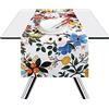 Excelsa Fiori Frida Runner da Tavola, 100% Cotone. 140 x 45 cm