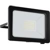 EGLO Faretto a parete Faedo 3, luce a LED, esterno in alluminio nero, luce | per esterni, bianco neutro, IP65