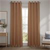 HPD Half Price Drapes Tende in lino con occhielli, lunghe 248 cm, tende oscuranti per camera da letto e soggiorno (1 pannello), 127 x 227 cm, color caramello