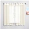 NICETOWN Tenda oscurante per la stanza, colore rosso bordeaux, decorazione per la casa, isolamento termico intelligente, per finestre, tendaggi per cucina, 132 x 160 cm, 1 pezzo