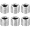PATIKIL Spacer in Acciaio M8, 6 Pz Spaziatori Metallici Acciaio 8.2mm Id x 16mm Od x 13mm L Vite Distanziale in Acciaio Carbonio Distanziatore Rotondo per Bulloni da 5/16in o M8