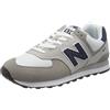 New Balance 574v2, Sneaker Uomo, Grigio (Grey/White Eag), 44 EU
