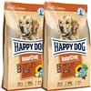 Happy Dog 2 x 15 kg NaturCroq Adult bovino e riso